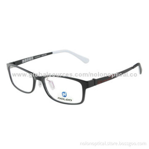 Eyewear Ultem 100% Optical Eyeglasses, Full Rim Metal Frame, Clear Lens